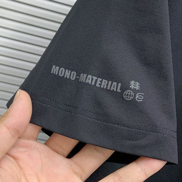 Simple Black Short-Sleeved T-Shirt Kolon Sport - Picture 7 of 8